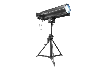 Event Lighting  FOLLOW1K - 1000W LED Followspot with Stand and Road Case