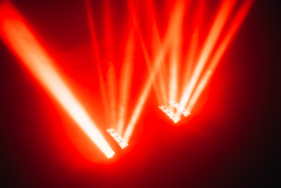 Spider - 8x 10W LED RGBW Twin 4 Beam Moving Head