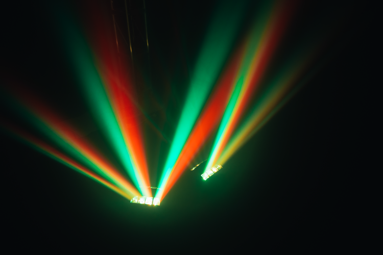 Spider - 8x 10W LED RGBW Twin 4 Beam Moving Head