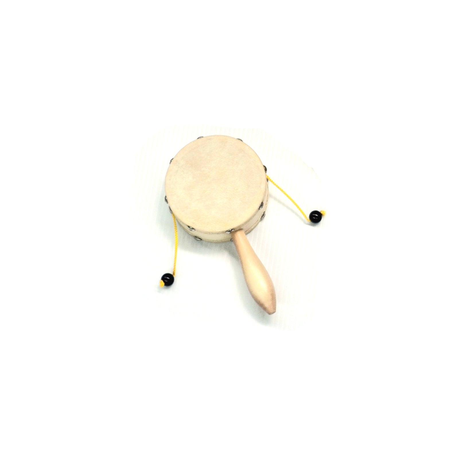 Damroo Rattle Pellet Drum Percussion Instrument Large 4 or 6 inch  Kids Educational