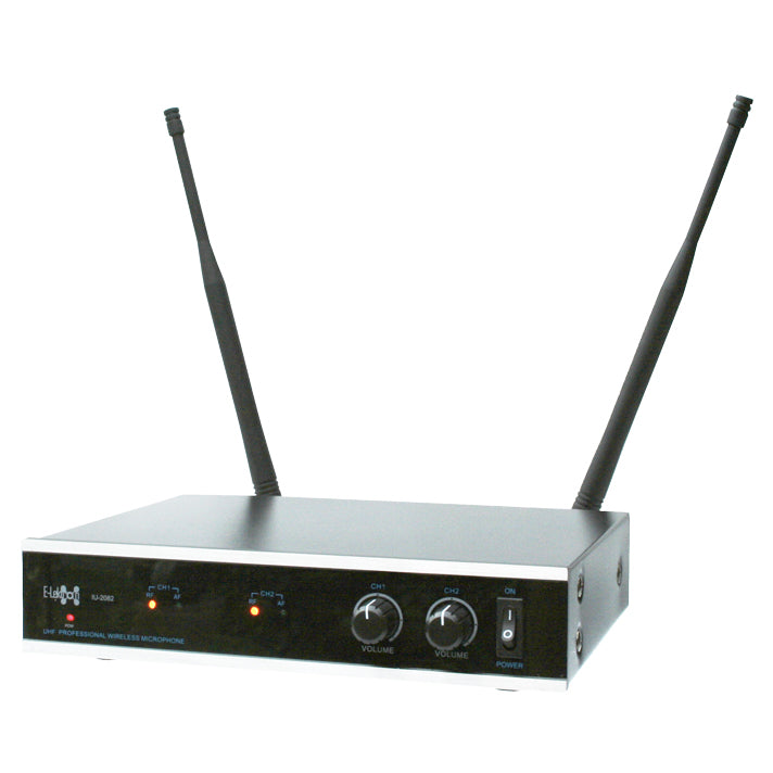 E-Lektron IU-2082HH Digital UHF Wireless 2 x Handheld Microphone System Set