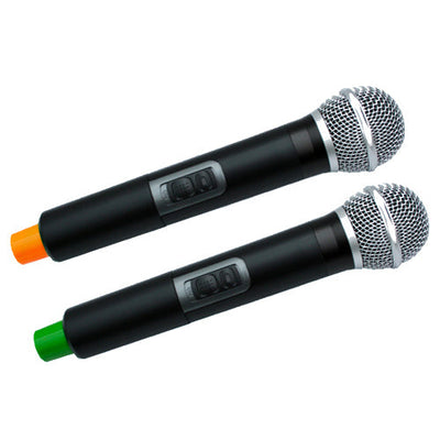 QTX Quest 15PAM 2360W 2.1 Professional PA System Bundle | 15" Active Subwoofer, Mixer, Stands & Pro Vocal Microphone