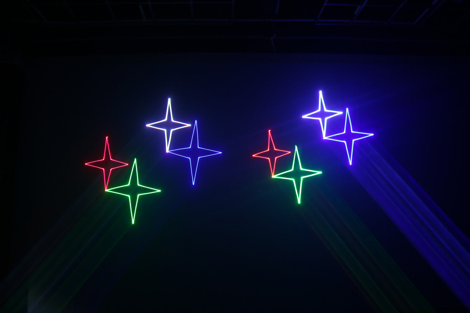 EL1000RGB 1W RGB Analogue 15K scanning animation laser with ILDA
