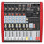 E-Lektron ST-62P 6-Channel 500w Powered Audio Mixer USB SD 7-Band EQ Mono MP3 Digital Effects Dj Console