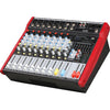 8-Channel 500w Powered Audio Mixer USB SD 7-Band EQ Mono MP3 Digital Effects DJ Console