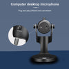 RGB Color Metal Condenser Microphone for Gaming Live Chat Sing Streaming on Pc Laptop with Usb Type-C Headphone Jack