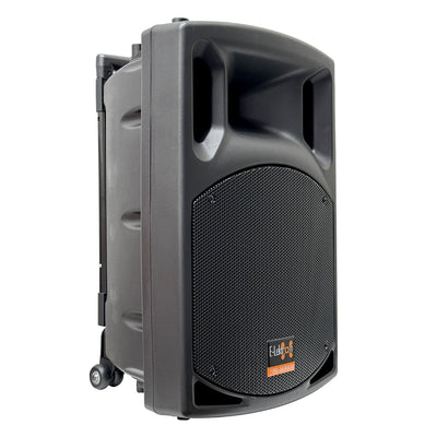 10" Inch Bluetooth Wireless Linkable Portable Compact PA Speaker Sound System Recording Incl. 1 Mic
