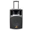 Karaoke System with 12" Bluetooth Speaker 700w + 2x Wireless Mics + Disco Laser Light