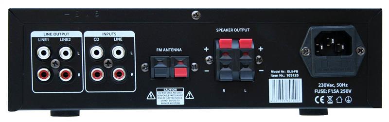 Stereo Hifi Class D Digital Bluetooth Amplifier Radio USB SD Karaoke with Remote