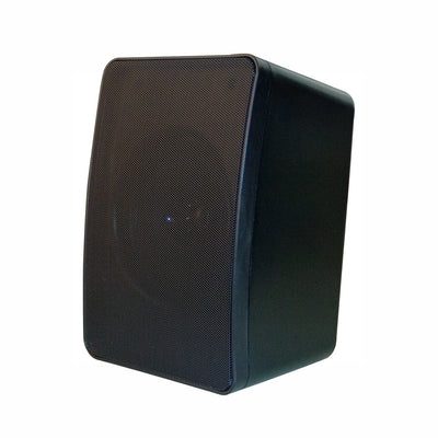 E-Lektron El952969 M-255 Black Weatherproof 100 Volt Line or 8 Ohm Ela Outdoor Speaker