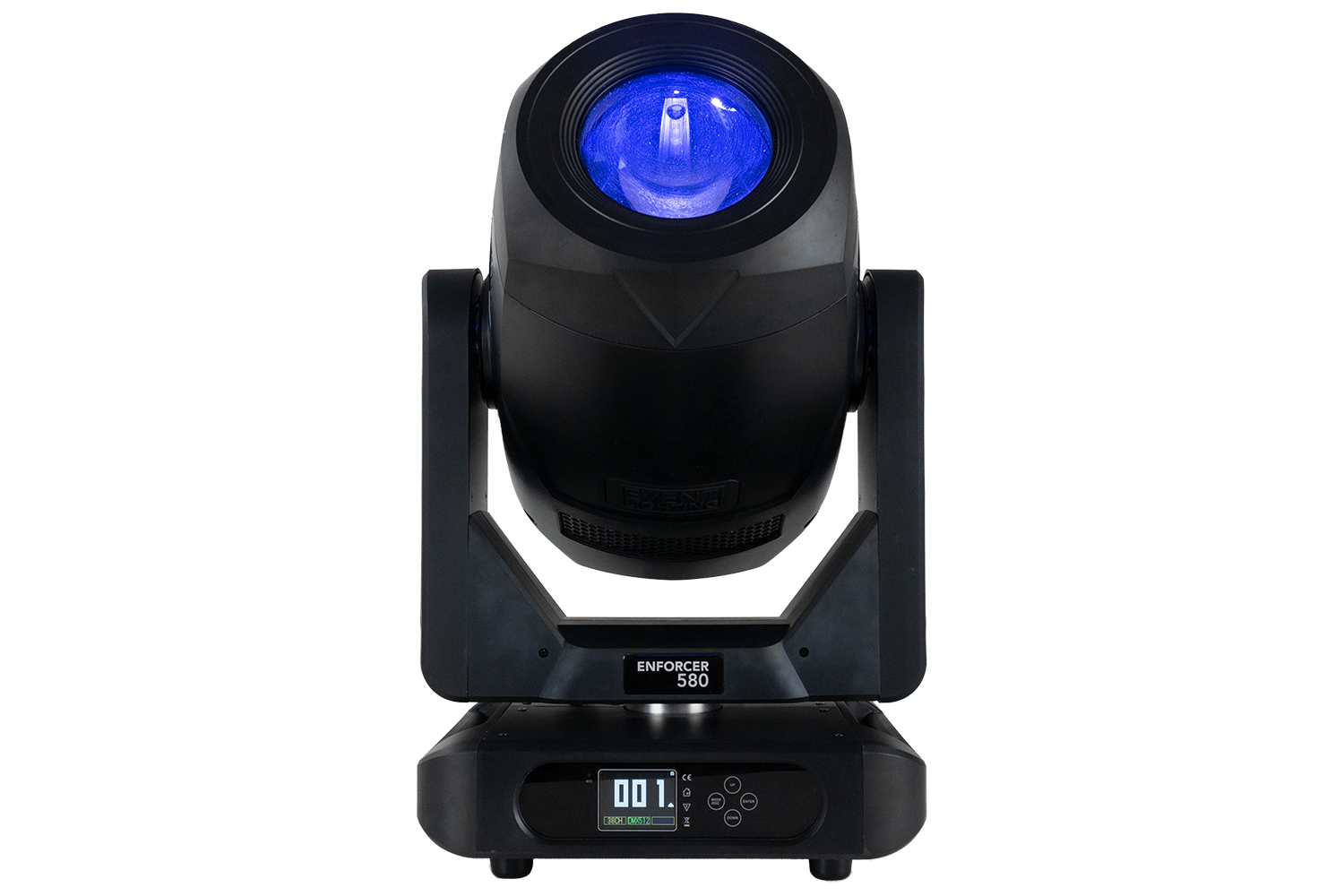 Event Lighting  ENFORCER580 - 580W LED Hybrid Moving Head with CMY, CTO, zoom, animation wheel & framing system