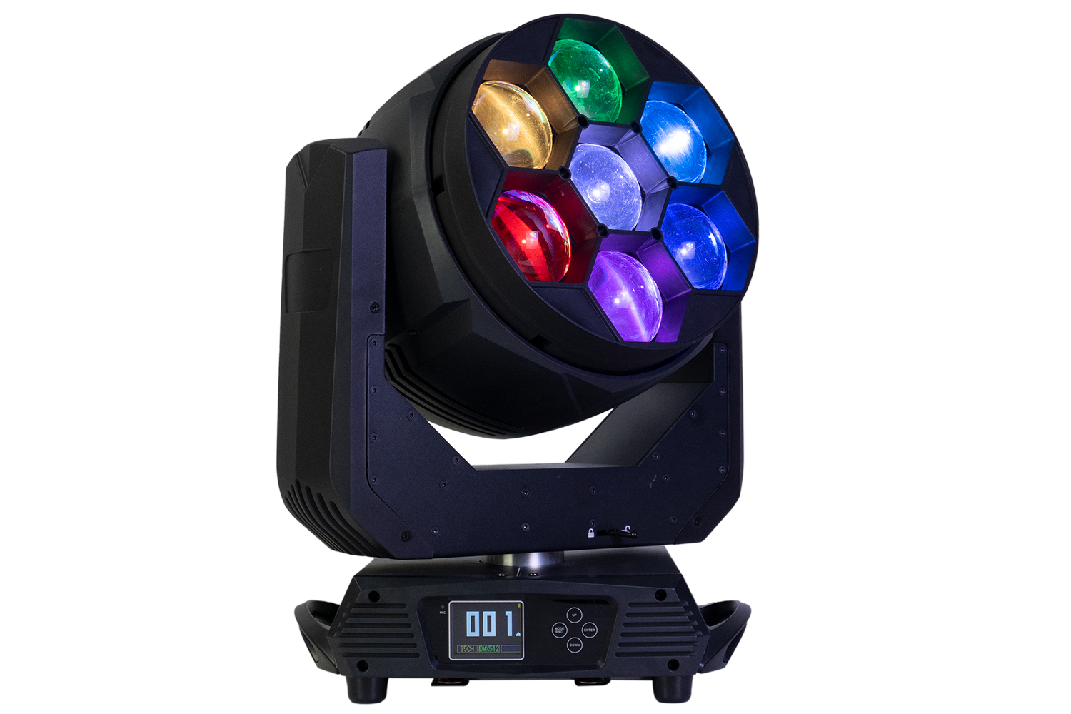 ENFORCER7X60BE - 7x 60 W Zoom Wash Moving Head with Pixel Control