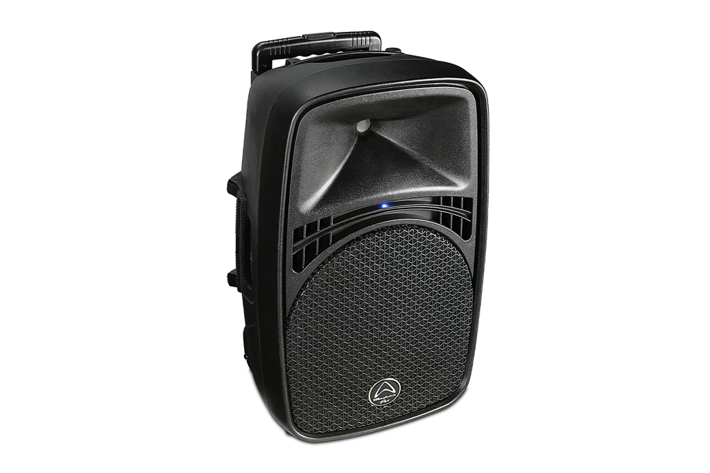 Wharfedale Pro EZ12A 12" Portable Bluetooth PA Active Speaker + 2x Wireless Microphones