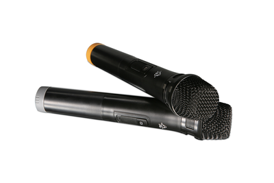 Wharfedale Pro EZ12A 12" Portable Bluetooth PA Active Speaker + 2x Wireless Microphones