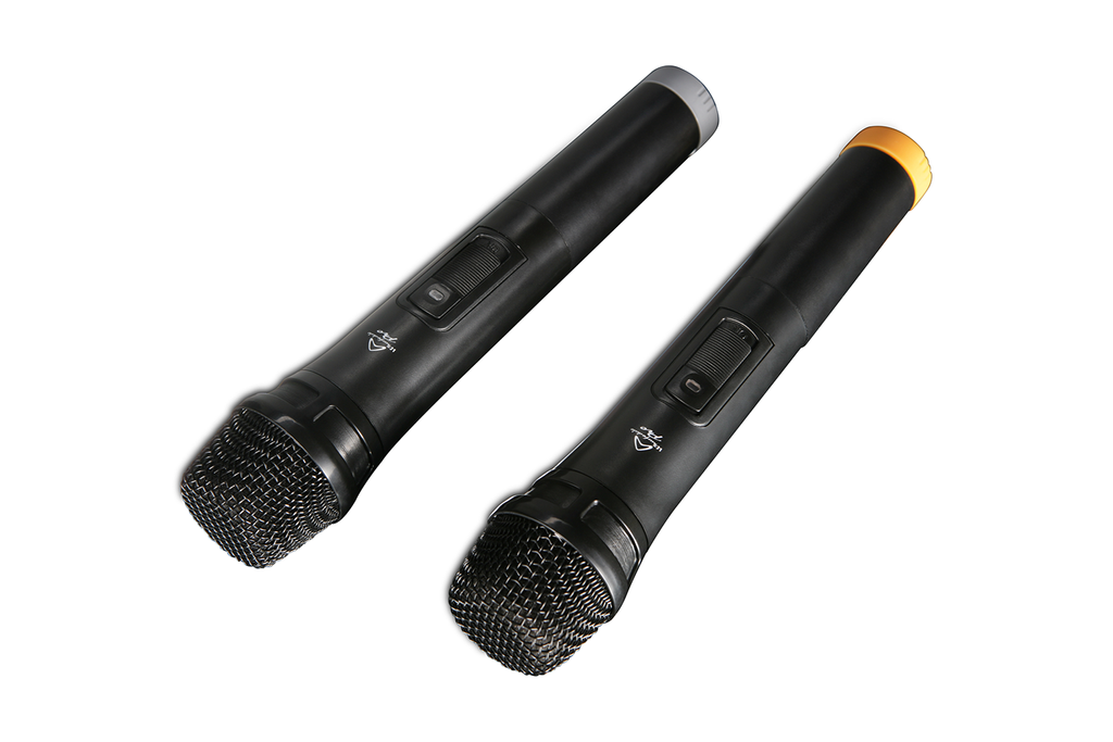 Wharfedale Pro EZ12A 12" Portable Bluetooth PA Active Speaker + 2x Wireless Microphones