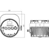 Event Lighting  F96VW - Variable White Fresnel with Manual Zoom