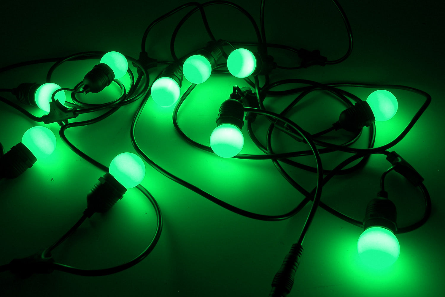 Event Lighting  FESLED2GX12 - 2W E27 LED Globe (Green) - Box of 12