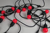 Event Lighting  FESLED2RX12 - 2W E27 LED Globe (Red) - Box of 12