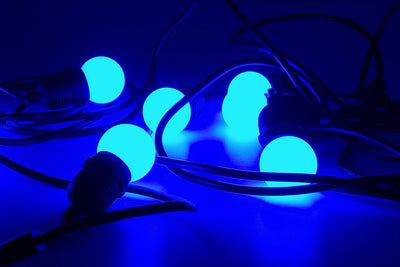 Event Lighting  FESLED2BX12 - 2W E27 LED Globe (Blue) - Box of 12