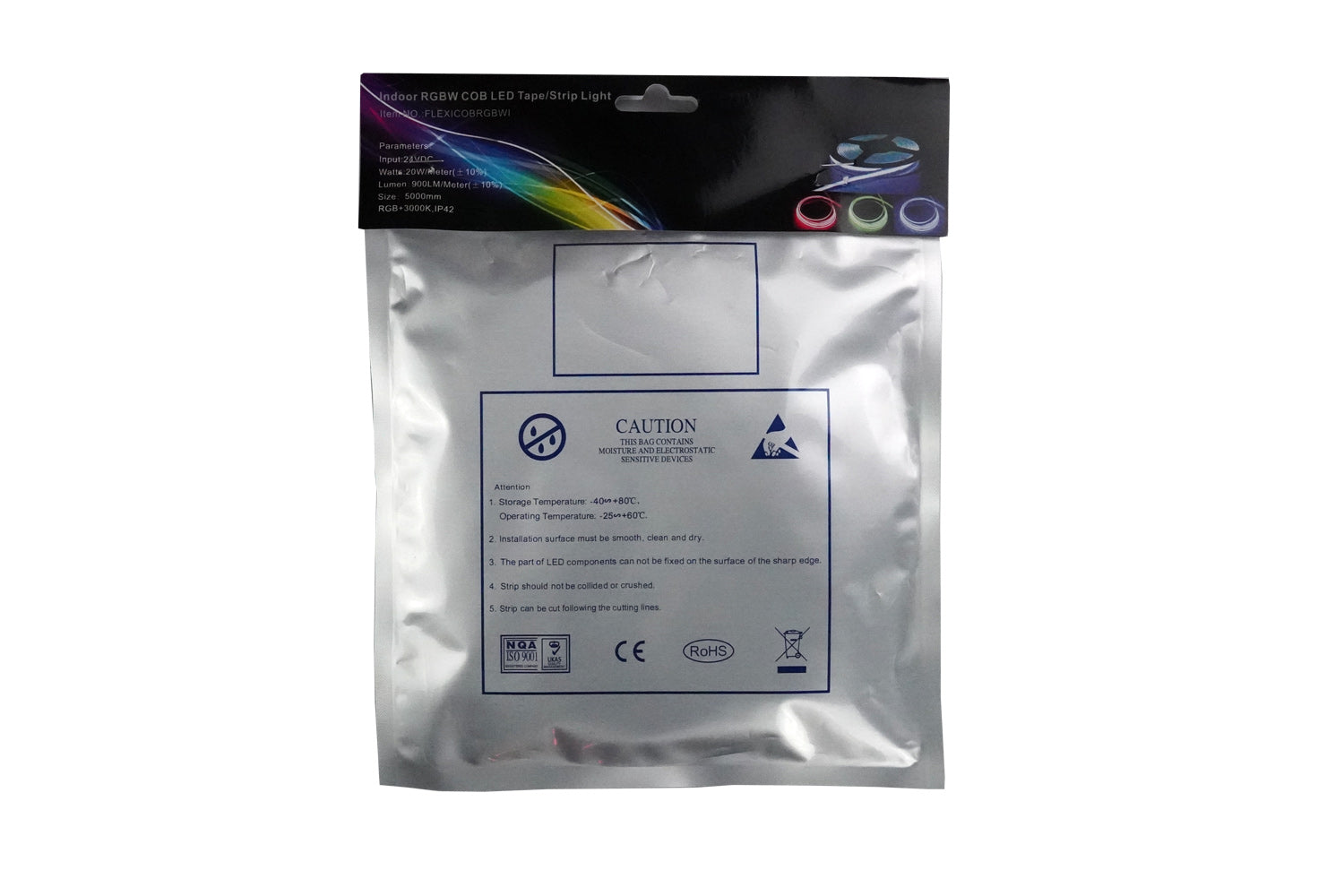 FLEXICOBRGBWI - COB LED Tape (RGBW) Indoor