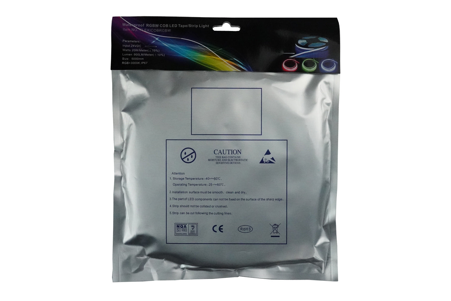 FLEXICOBRGBW - COB LED Tape (RGBW) Outdoor