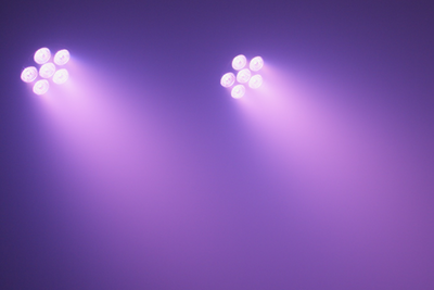 Event Lighting PAR6X12OB - Outdoor Battery Parcan with Wireless DMX