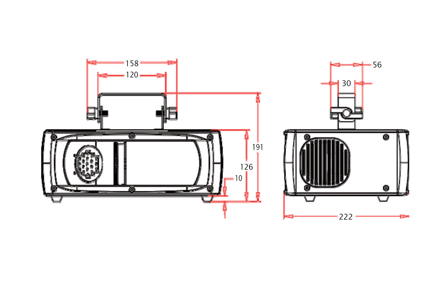Event Lighting Lite FXGOBO100 - Gobo Effect Light