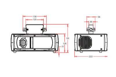 Event Lighting Lite FXGOBO100 - Gobo Effect Light