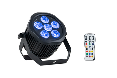 Event Lighting PAR6X12OB - Outdoor Battery Parcan with Wireless DMX