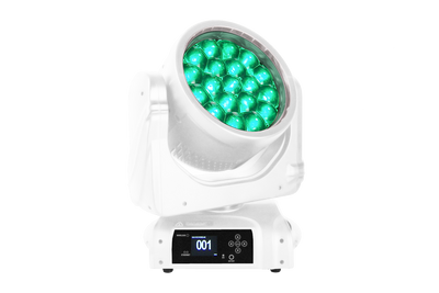 HAVOCW19X40-WH - 19 x 40W Zoom Wash Moving Head (White)