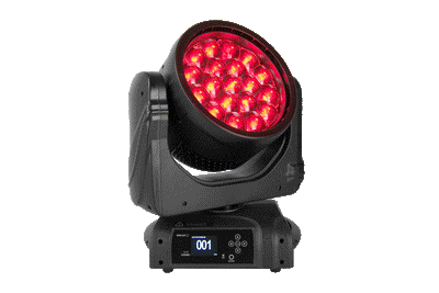 Event Lighting HAVOCW19X40 - 19x 40W Zoom Wash Moving Head