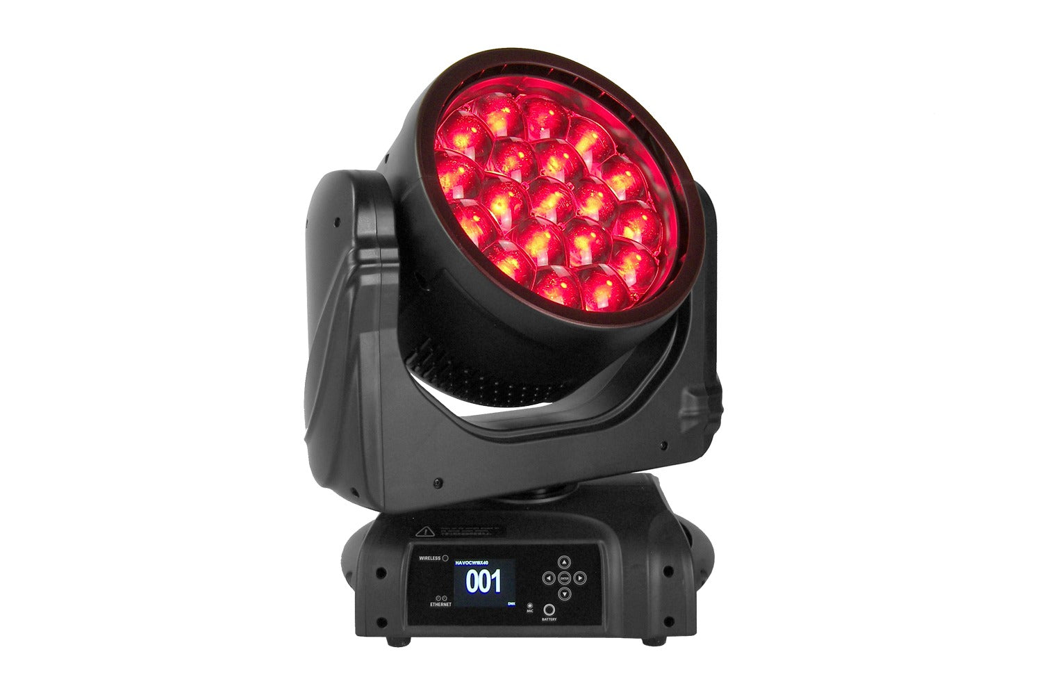 HAVOCW19X40CRI - 19 x 40W Zoom Wash Moving Head