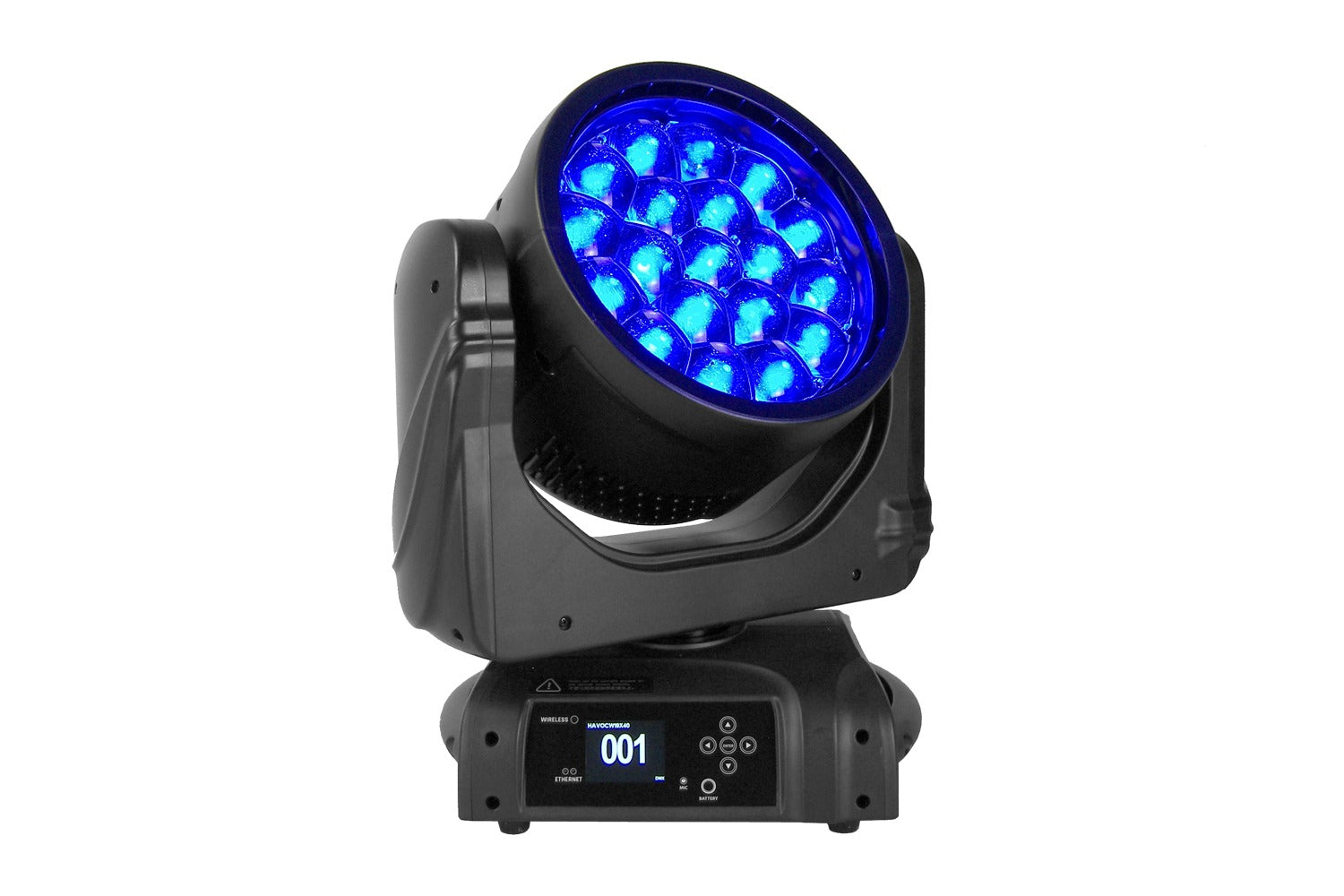 HAVOCW19X40CRI - 19 x 40W Zoom Wash Moving Head