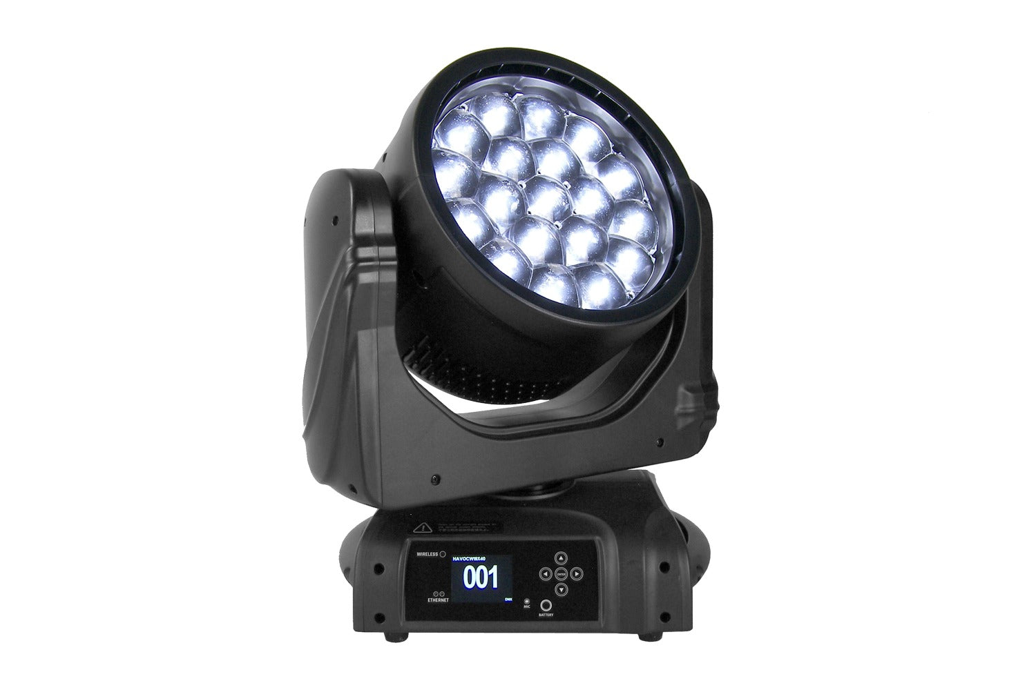HAVOCW19X40CRI - 19 x 40W Zoom Wash Moving Head