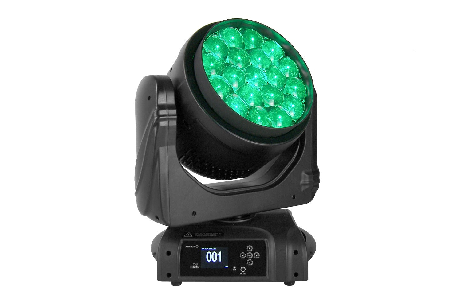 HAVOCW19X40CRI - 19 x 40W Zoom Wash Moving Head