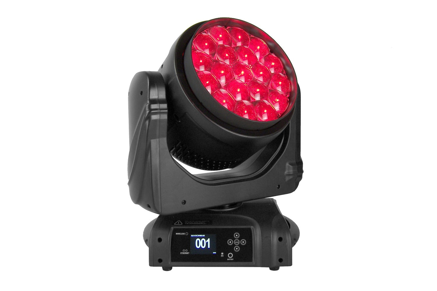 HAVOCW19X40CRI - 19 x 40W Zoom Wash Moving Head