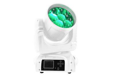 HAVOCW7X40-WH - 7 x 40W Zoom Wash Moving Head (White)
