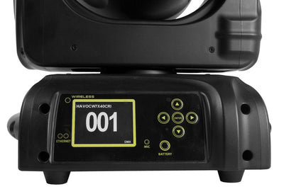 HAVOCW7X40CRI - 7 x 40W Zoom Wash Moving Head