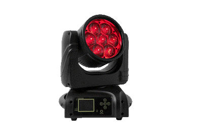 HAVOCW7X40CRI - 7 x 40W Zoom Wash Moving Head
