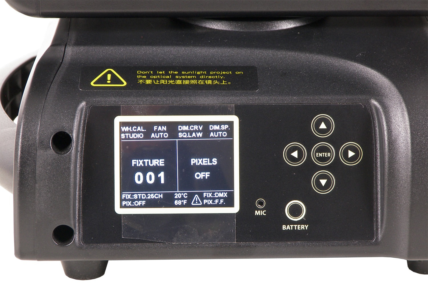 HAVOCW7X40-WH - 7 x 40W Zoom Wash Moving Head (White)