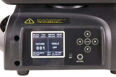 HAVOCW7X40-WH - 7 x 40W Zoom Wash Moving Head (White)