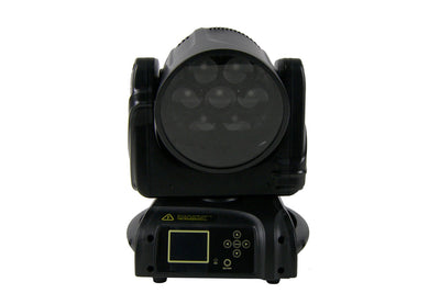 HAVOCW7X40-WH - 7 x 40W Zoom Wash Moving Head (White)