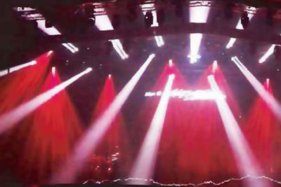 HAVOCW7X40-WH - 7 x 40W Zoom Wash Moving Head (White)