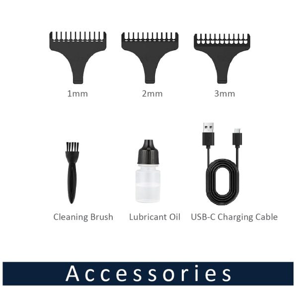 Sansai Professional Cordless Beard Trimmer HC-6605S