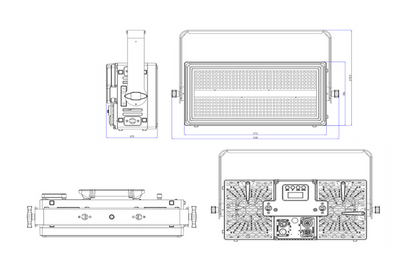 HYBRICK-FX - IP65 Effect Light with Electronic Frost and Interlocking Housing