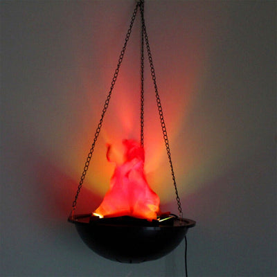 CR Lite 3d Hanging Fake Flame Light Artificial Led Silk Lamp Effect Realistic Campfire Lights For Halloween Xmas Party Club Stage Decor