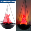 CR Lite 3d Hanging Fake Flame Light Artificial Led Silk Lamp Effect Realistic Campfire Lights For Halloween Xmas Party Club Stage Decor