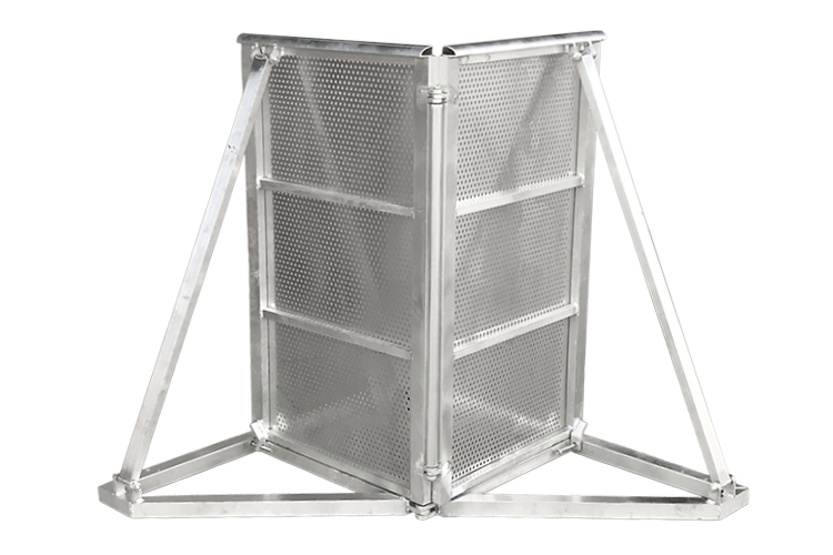 Event Lighting CB1RMK2 - Crowd Barrier Corner MK2