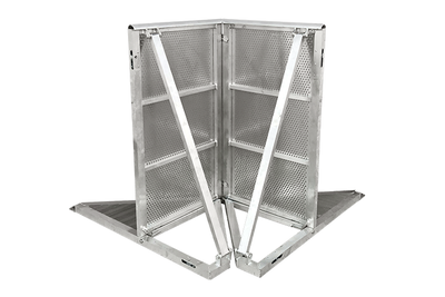 Event Lighting CB1RMK2 - Crowd Barrier Corner MK2