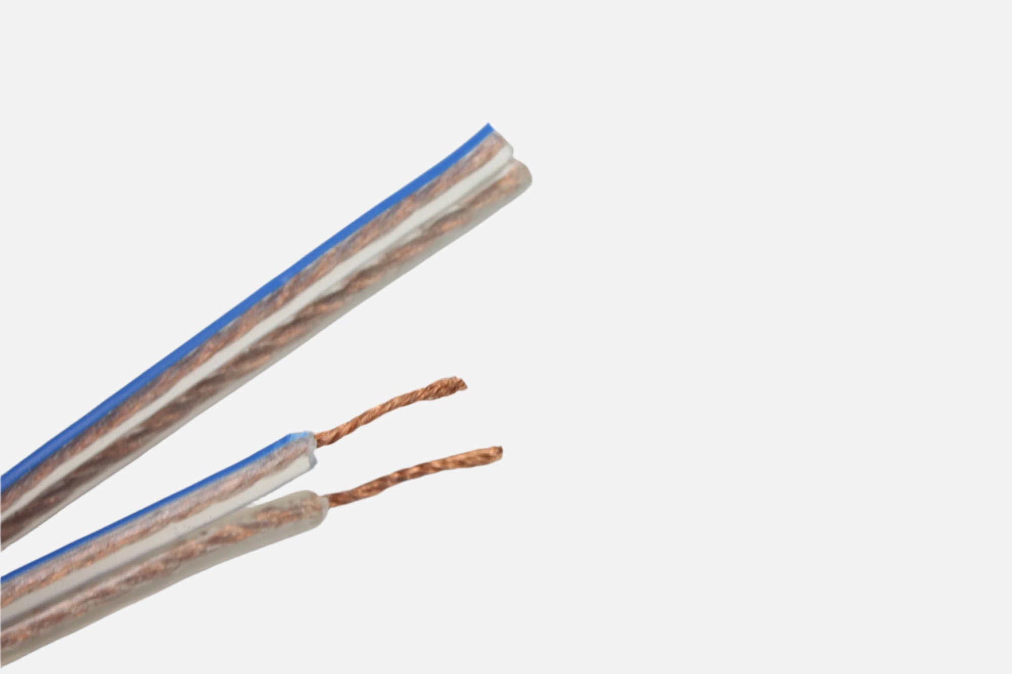 3m per 3 Meter continuous length Audio Speaker Cable HI FI Home Theater DJ Car